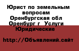 Юрист по земельным вопросам - Оренбургская обл., Оренбург г. Услуги » Юридические   